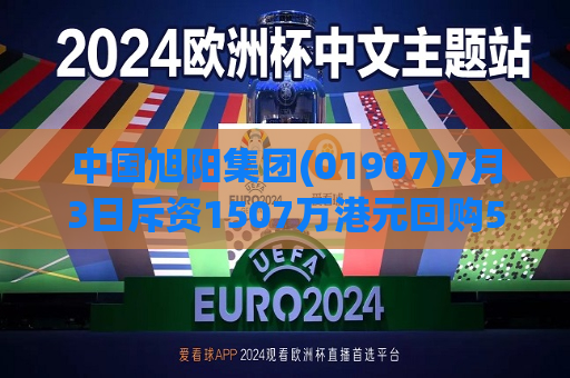 中国旭阳集团(01907)7月3日斥资1507万港元回购500万股